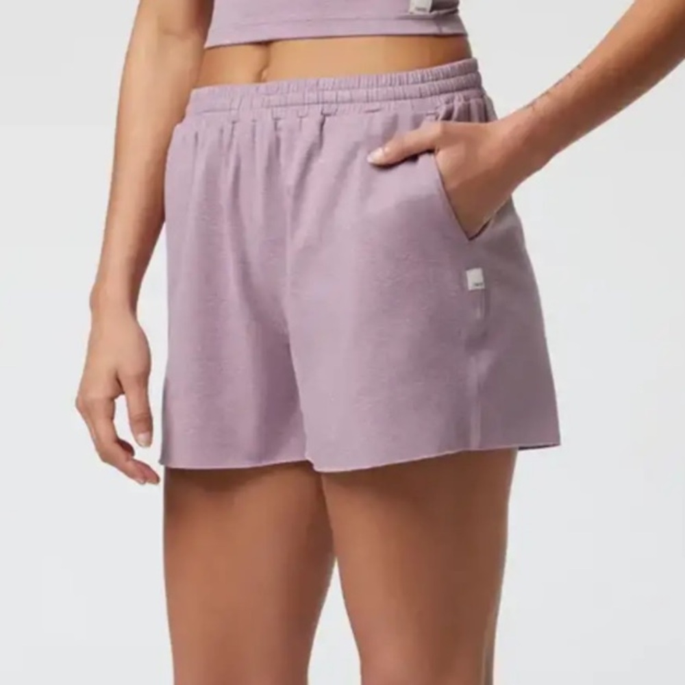Vuori Boyfriend Shorts Lilac Heather S